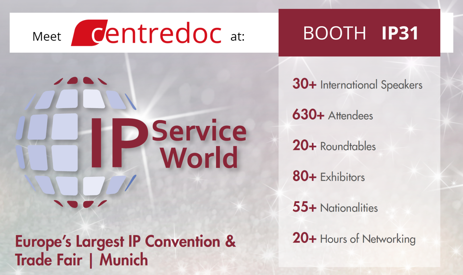 CENTREDOC 10th anniversary IP Service World